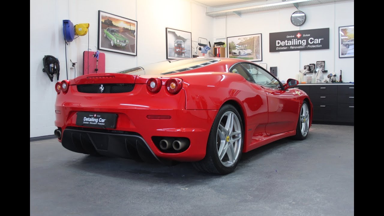 Detailing Car - Ferrari F430