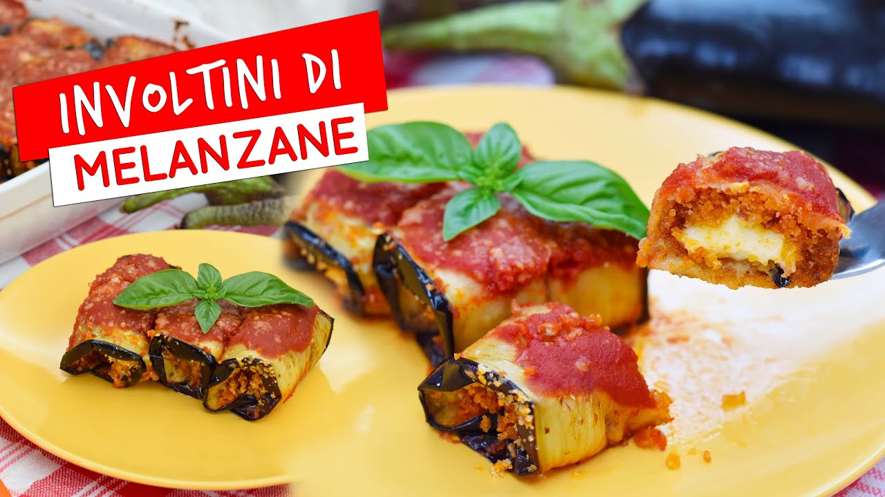 Involtini di melanzane alla siciliana al forno: semplici e buonissimi!