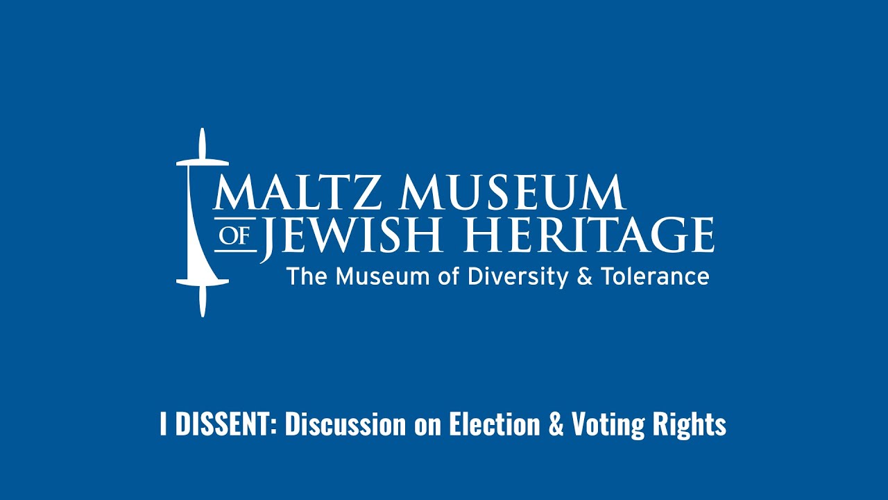 I DISSENT: Discussion on Election & Voting Rights