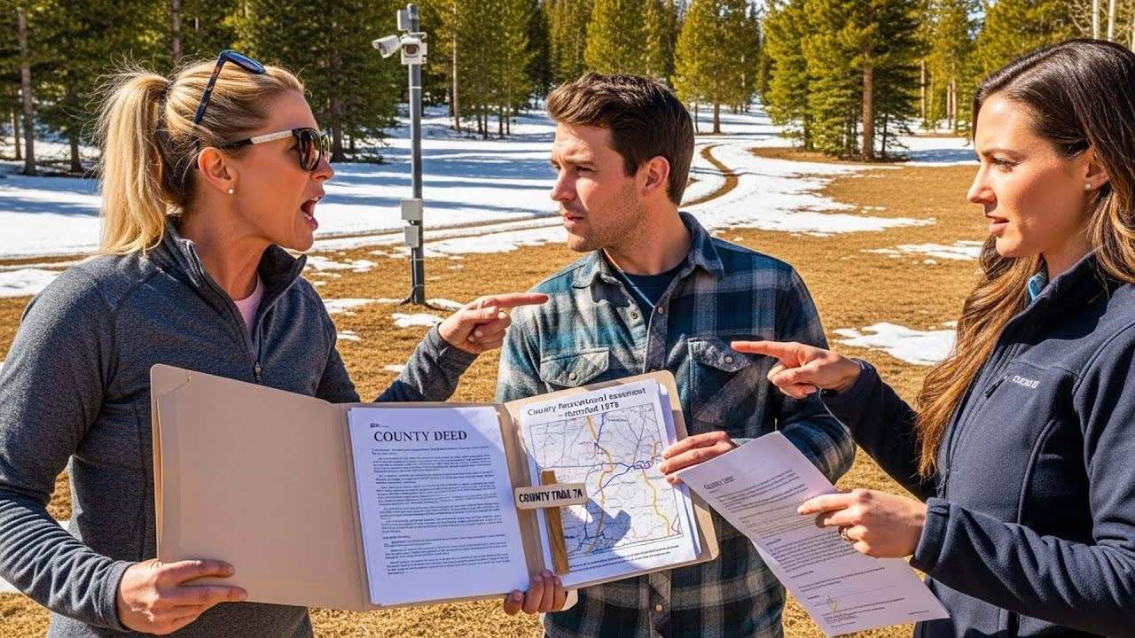 HOA Claimed My Ski Trail Violated Rules, Then I Proved It's A County Easement They Can't Touch