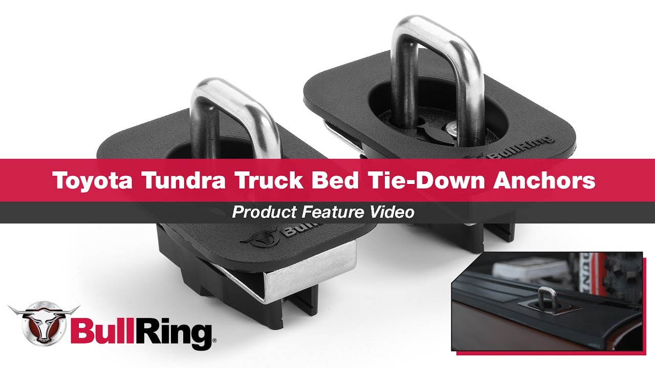 BullRing USA Toyota Tundra Truck Bed Tie Down Anchors - Product Feature