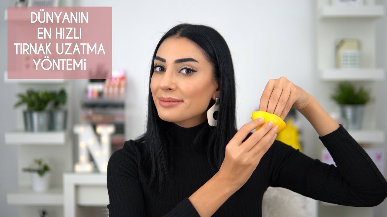 Dünyanın En Hızlı Tırnak Uzatma Yöntemi  | Tırnak Bakım Kürü 💅🏻🍀💣
