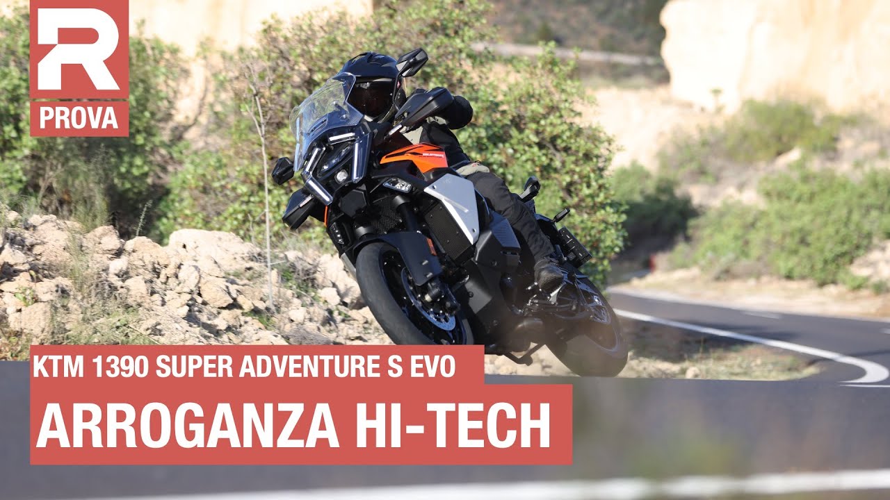 KTM 1390 Super Adventure S EVO - prova - in sella alla maxi enduro più potente e tecnologica