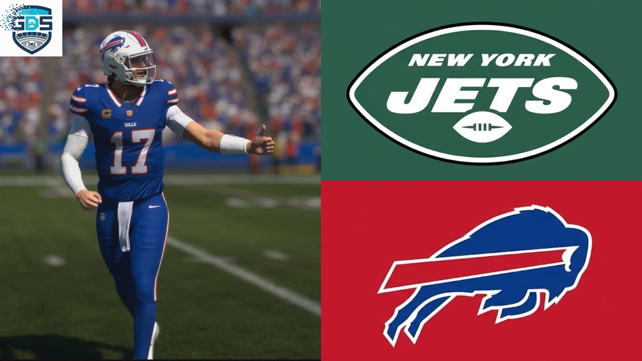 4K 60FPS | Madden 26 | Week 18: Jets (4-12) vs. Bills (11-5)