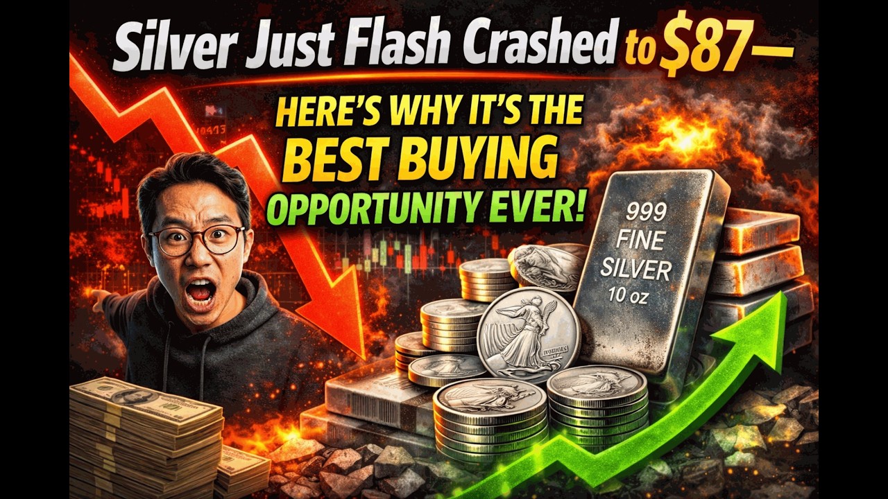 “Silver Just Flash Crashed to $87 — Here’s Why It’s the Best Buying Opportunity Ever”