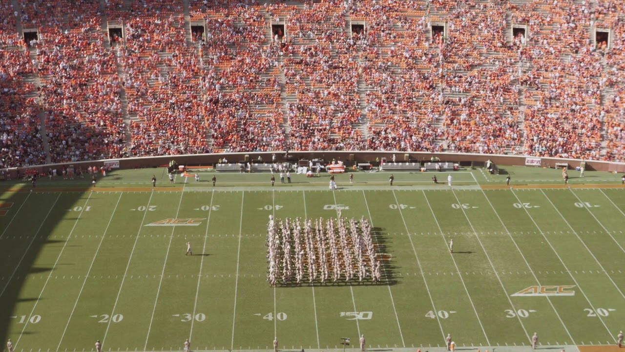 TAMU vs Clemson Halftime Drill 2019