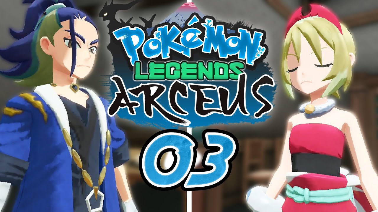 The Hisui Clan Leaders BLESS MY SPEED! Pokémon Legends Arceus Gameplay [03]