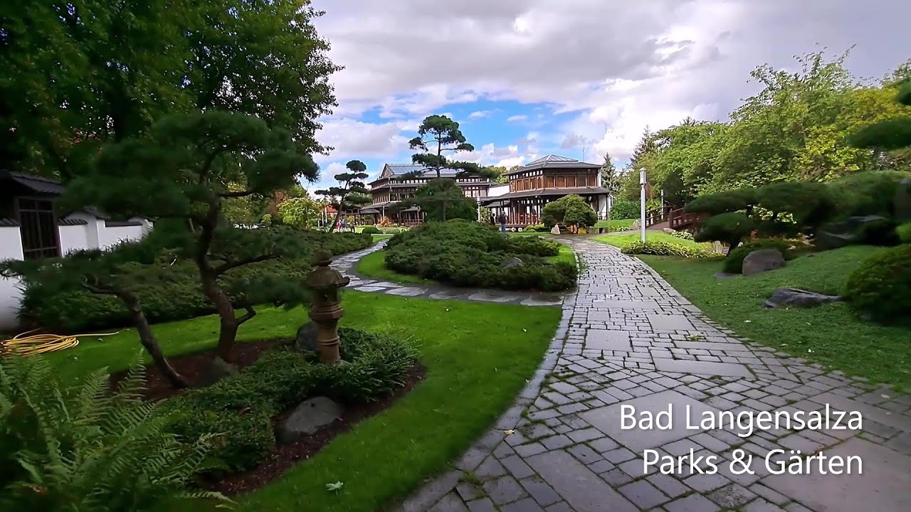 28. Japanischer- & Rosengarten, Schloss- & Stadtpark, Arboretum und mehr in Bad Langensalza