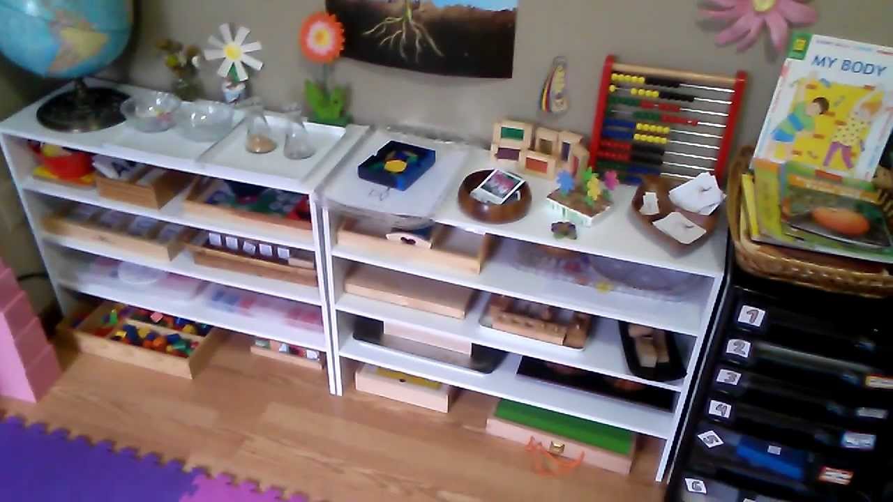 Homeschool weekly activities -Workbox / Montessori