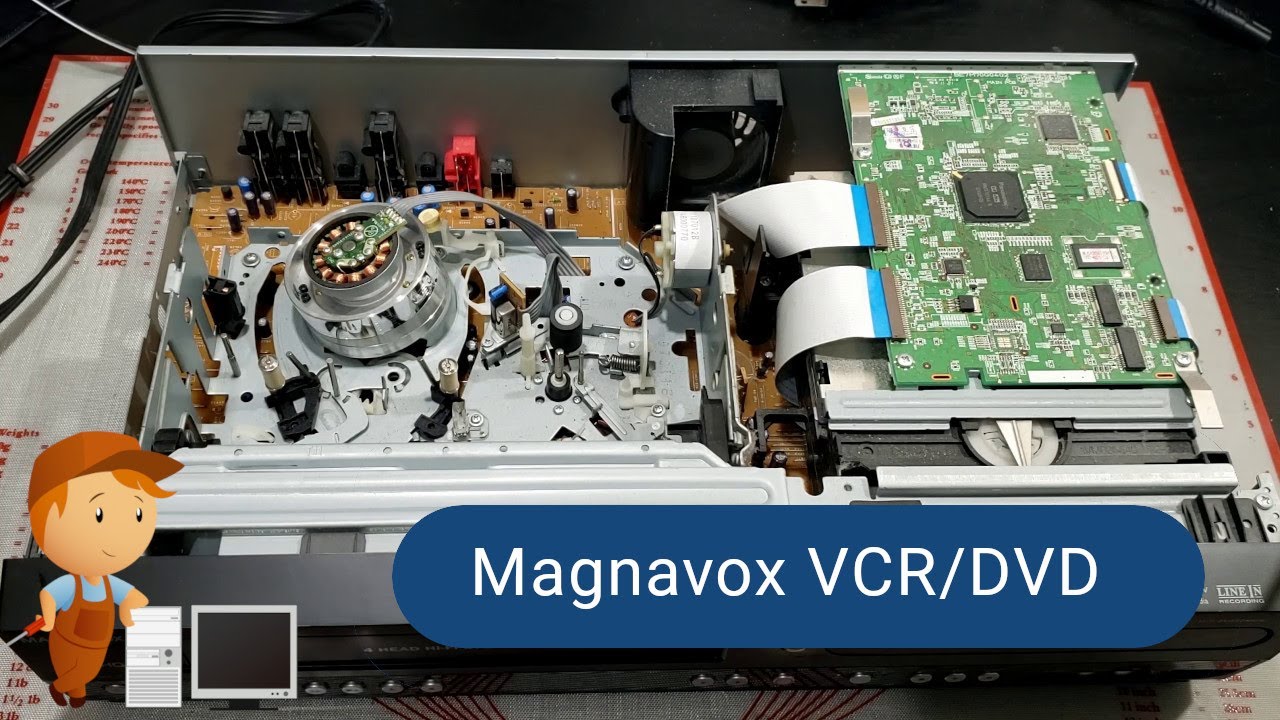 Magnavox VCR/DVD combo