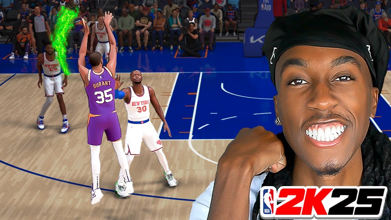 Shooting Over Everyone W/ Kevin Durant In NBA 2k25 Play Now Online