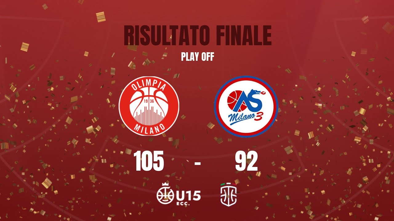 Highlights Olimpia Milano-Milano3 U15 Eccellenza 