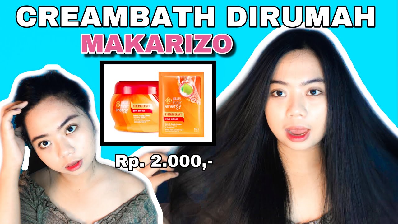 MAKARIZO HAIR ENERGY CREAMBATH SUPER LEMBUT 2RIBU