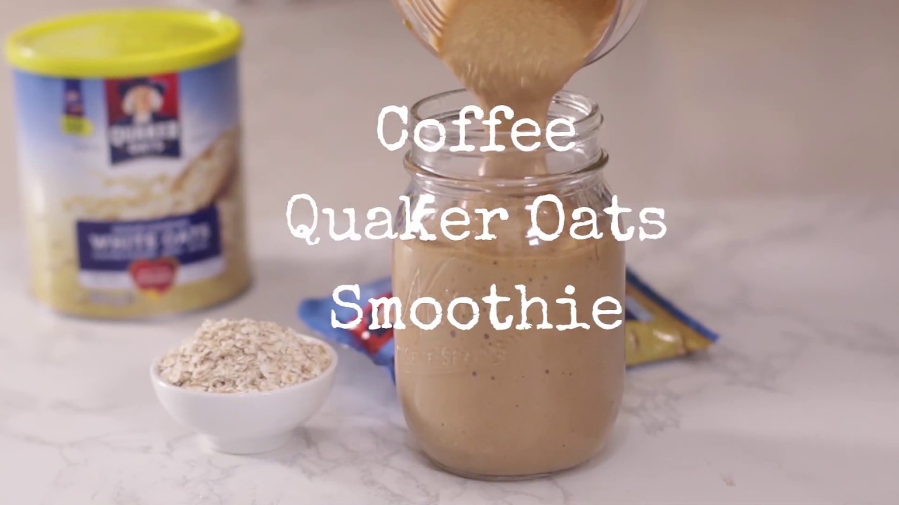 Coffee Quaker Oats Smoothie
