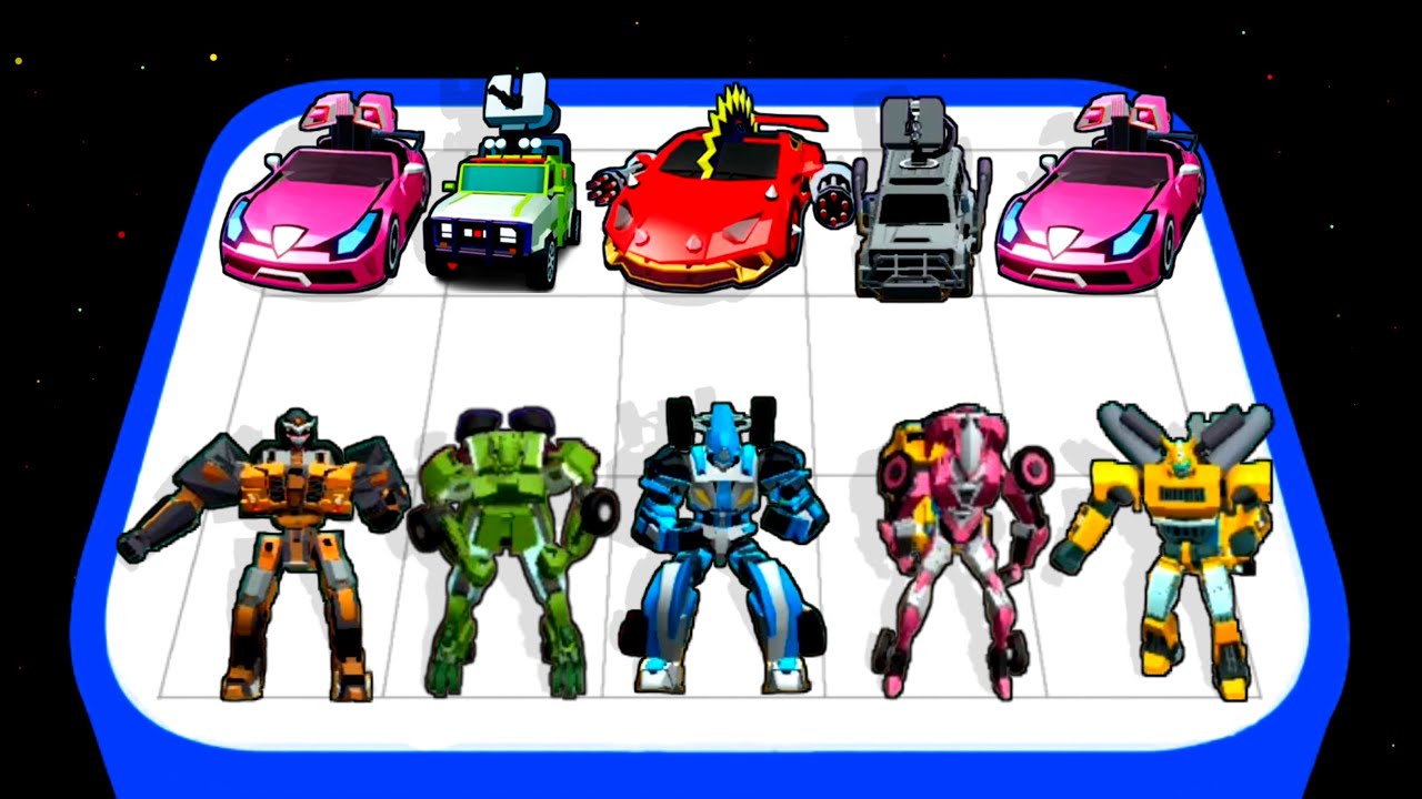 Merge Robot Master:car Monster Games (Merge Master) Merge Car Robot Rampage Gameplay