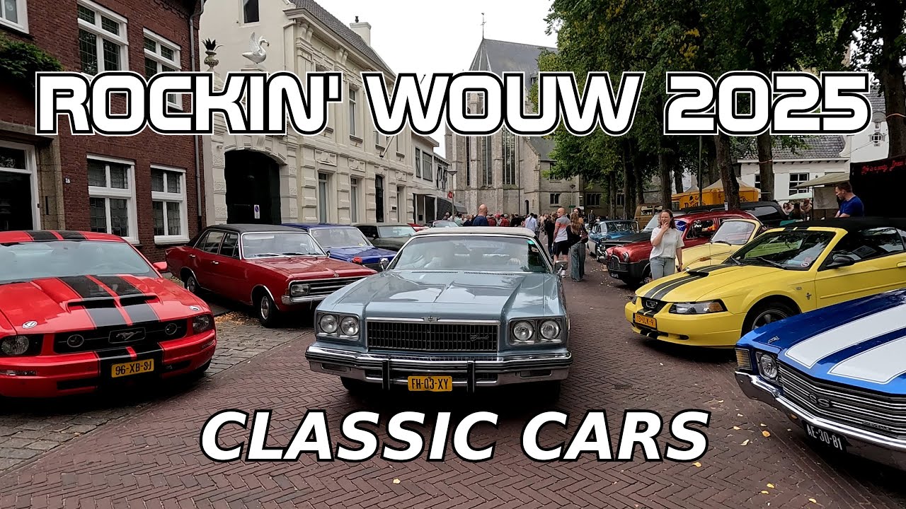 Classic Cars at Rockin' Wouw 2025!