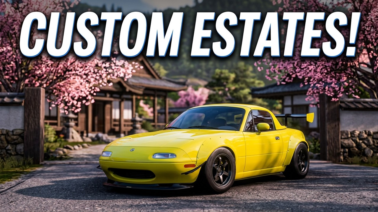Forza Horizon 6: Как найти варианты планировки жилых комплексов (пользовательская планировка жилы...