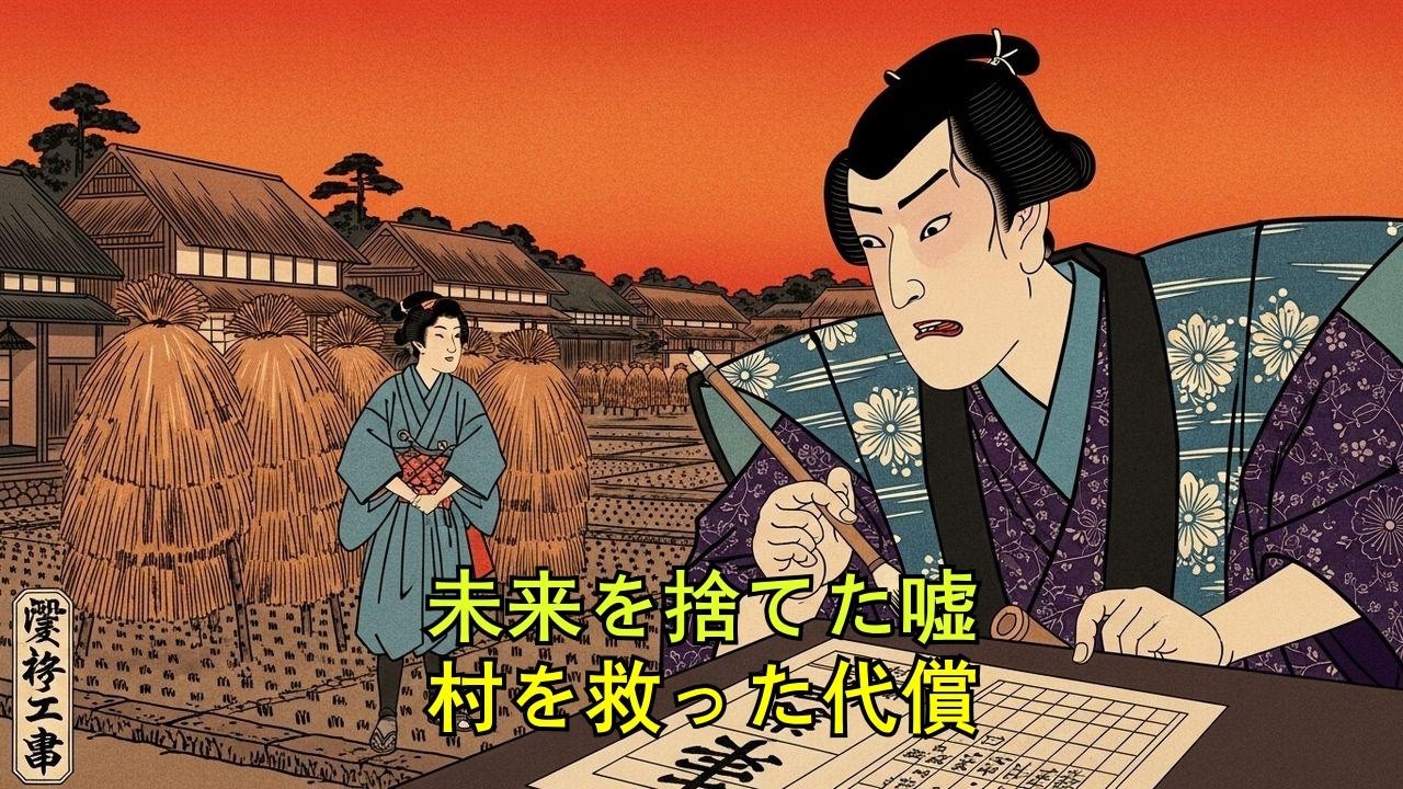 若旦那が全てを捨てた理由。村を救うための「嘘」と禁断の再会。