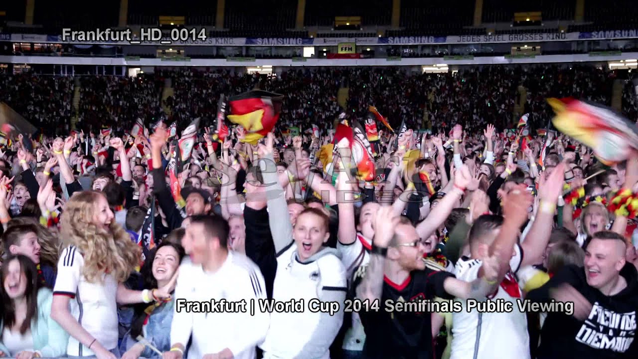 UHD Ultra HD 4K Video Stock Footage Crowd of People Cheering Football Supporters Soccer Goal