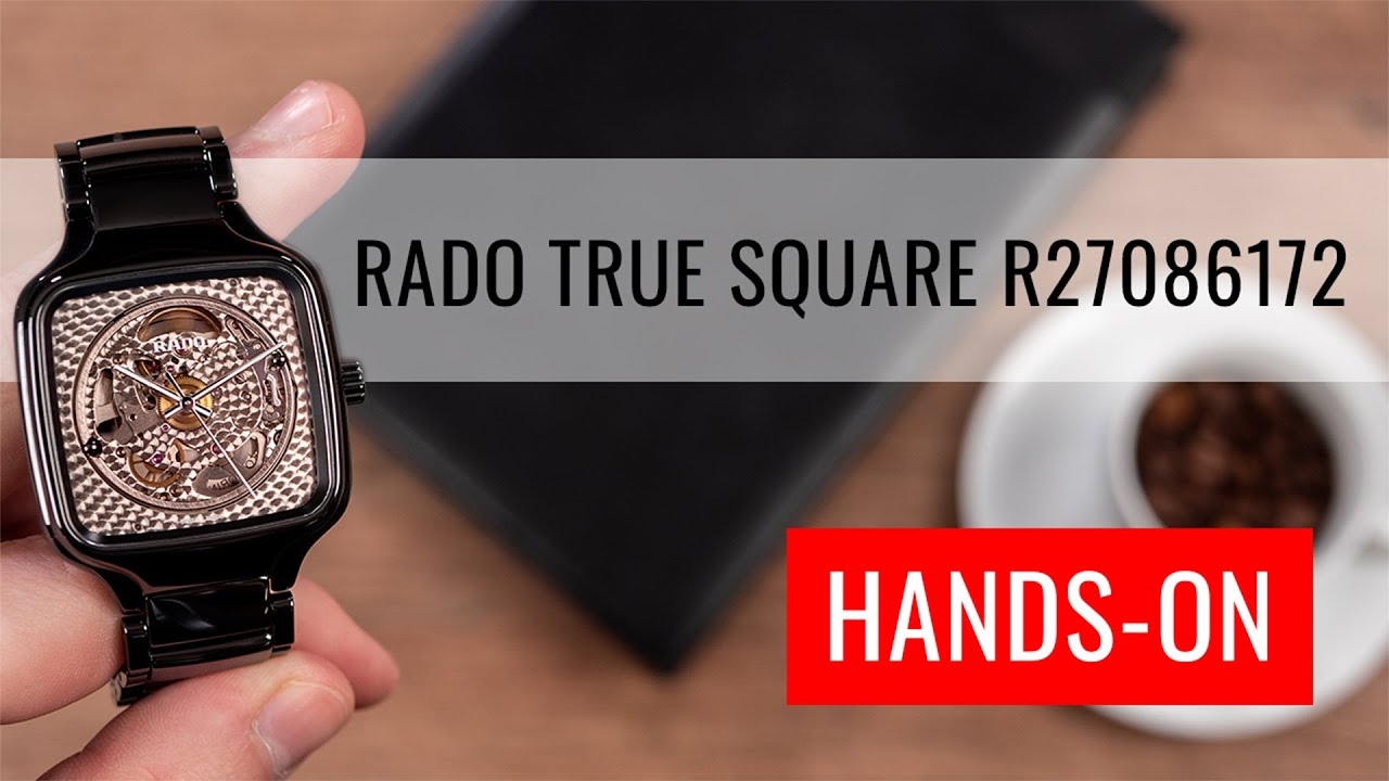 HANDS-ON: Rado True Square Automatic R27086172 Kunihiko Morinaga Special Edition