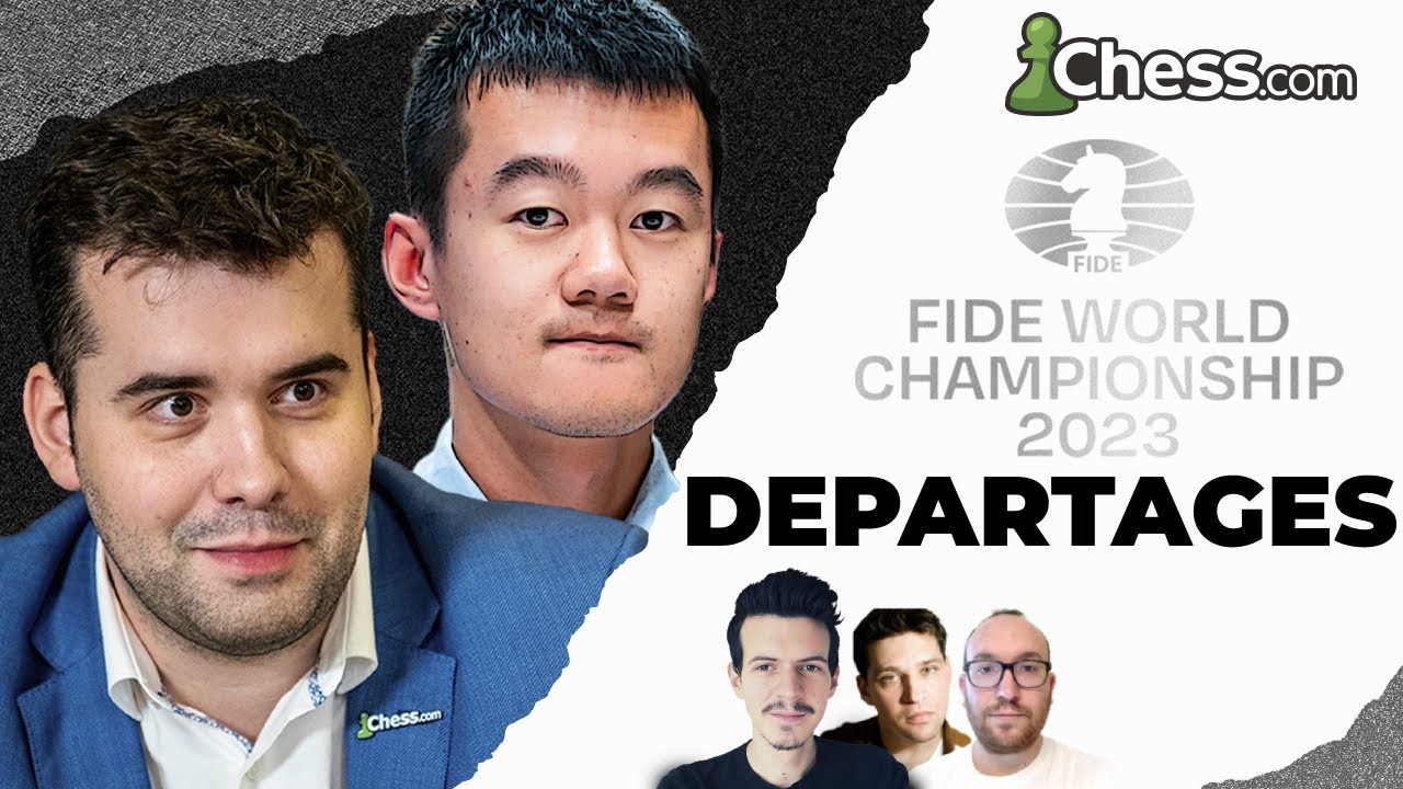 Magnus perd son titre de champion du monde aujourd'hui | Chpt. du Monde FIDE 2023 Rap. | Nepo - Ding