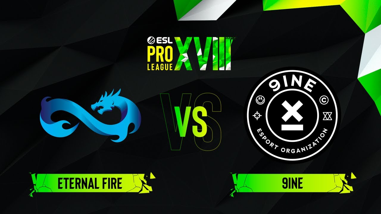 Eternal Fire vs. 9INE - Map 1 [Anubis] - ESL Pro League Season 18 - Group D
