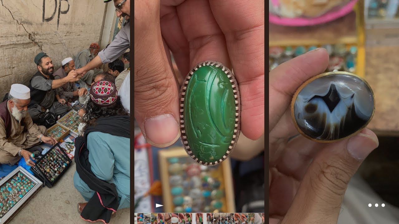 Gems hunt with Baba #special #art #rings #foryou #gems #aqeeq #muhammad #for #instagram #antique