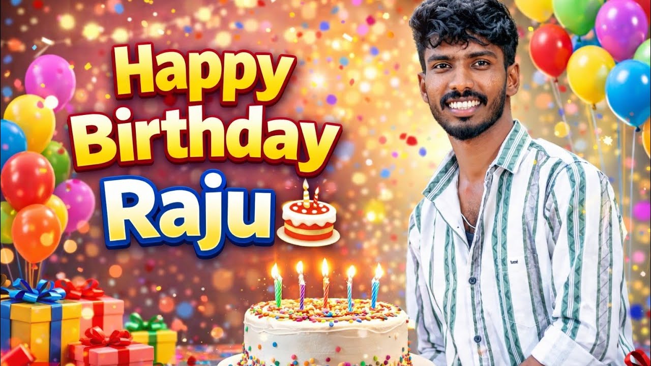Happy Birthday Raju NameYSong🎂Happy Birthday Raju 🎉 | Telugu DJ Birthday Song | Raju BirthdaySpecial