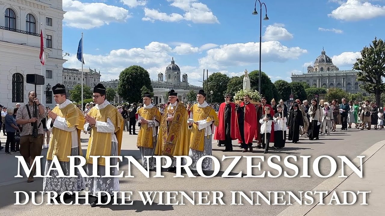 Marienprozession durch die Wiener Innenstadt 2025
