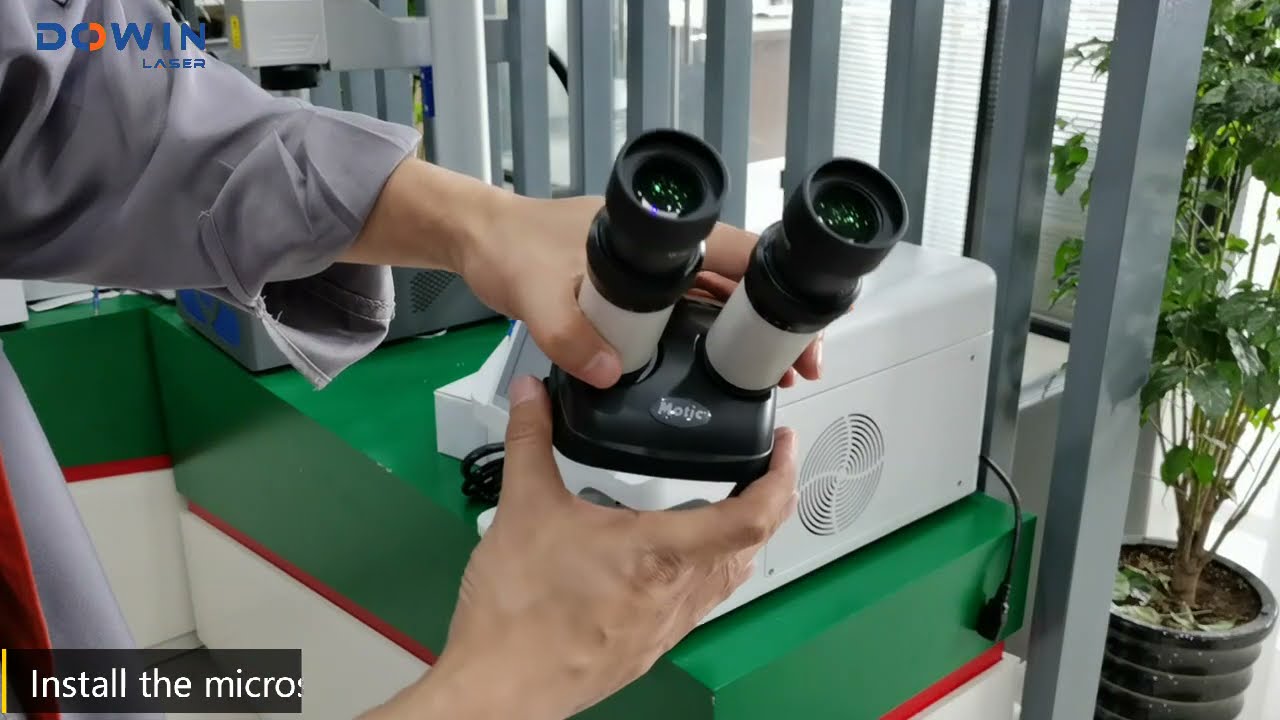 Jewelry laser welding machine installation guide, YAG Jewelry welding machine instruction