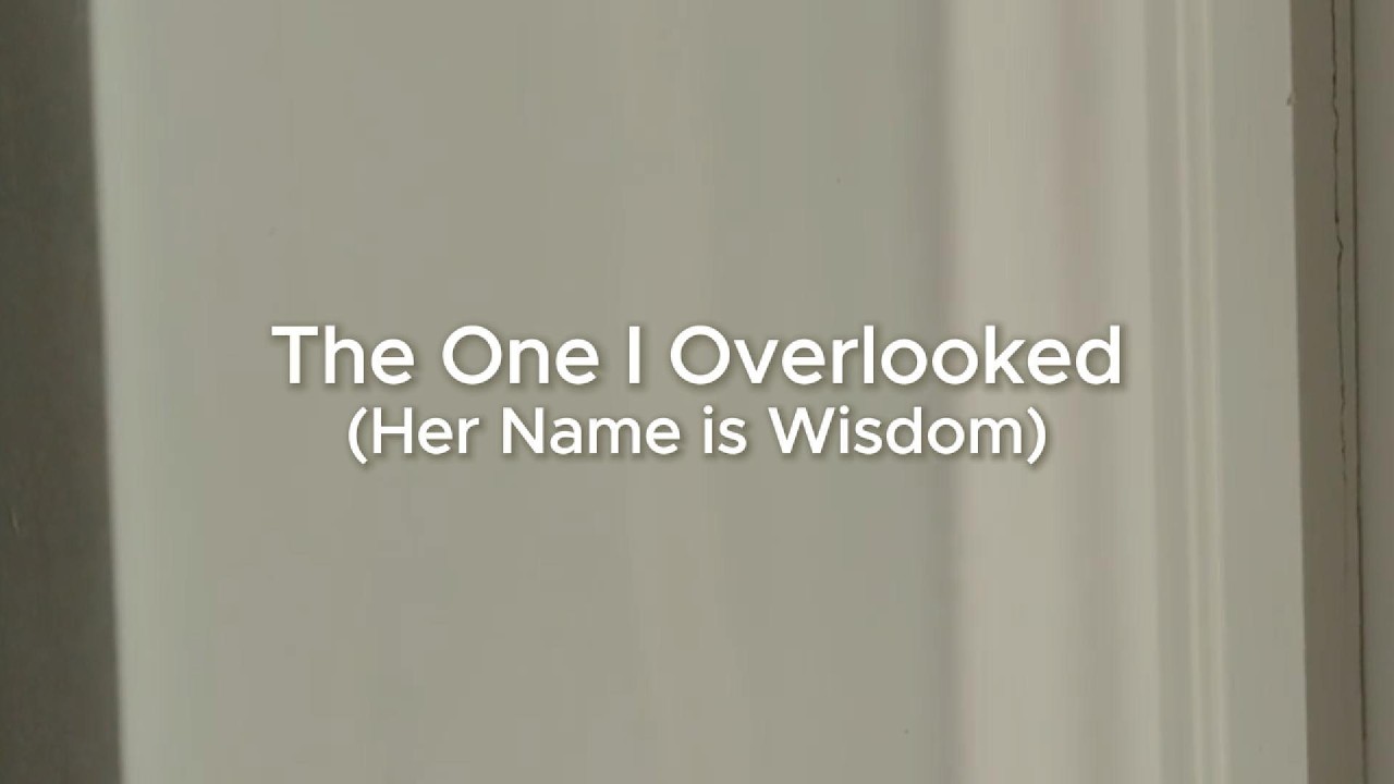 NuLife Marco - The One I Overlooked (Her Name Is Wisdom) (Lyric Video)