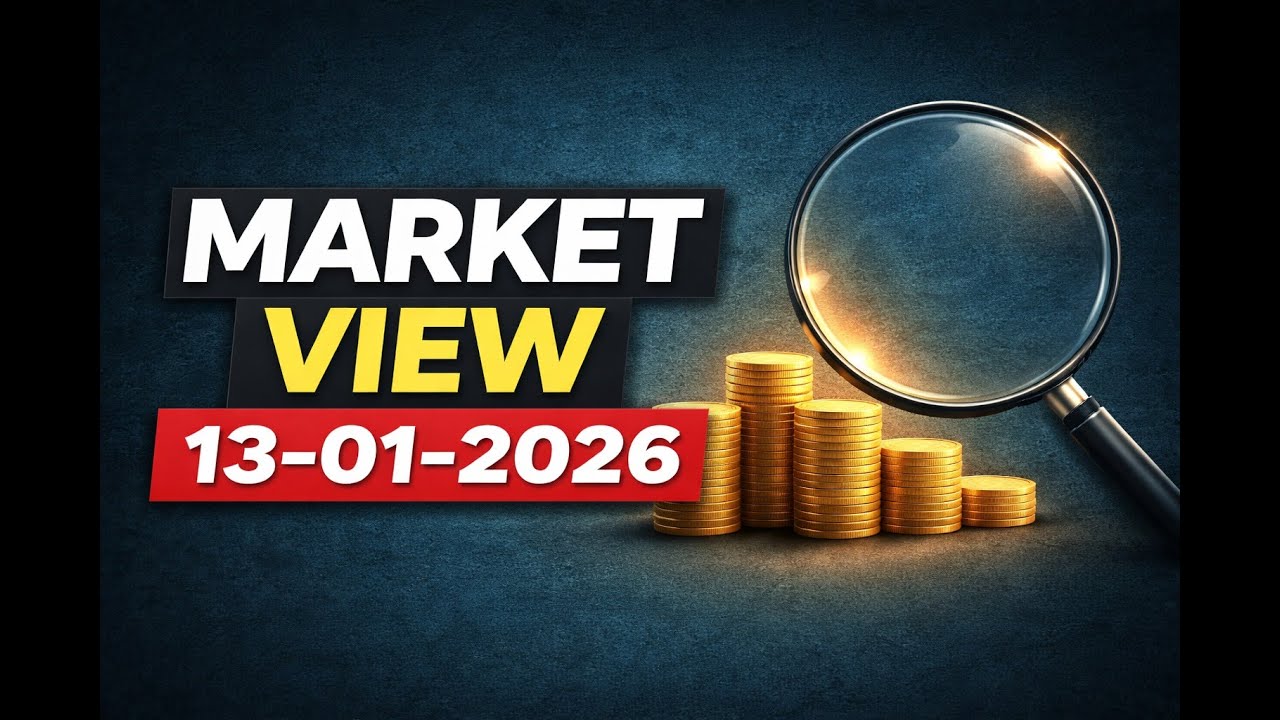 Market View 13 01 2026 #stockmarketindia