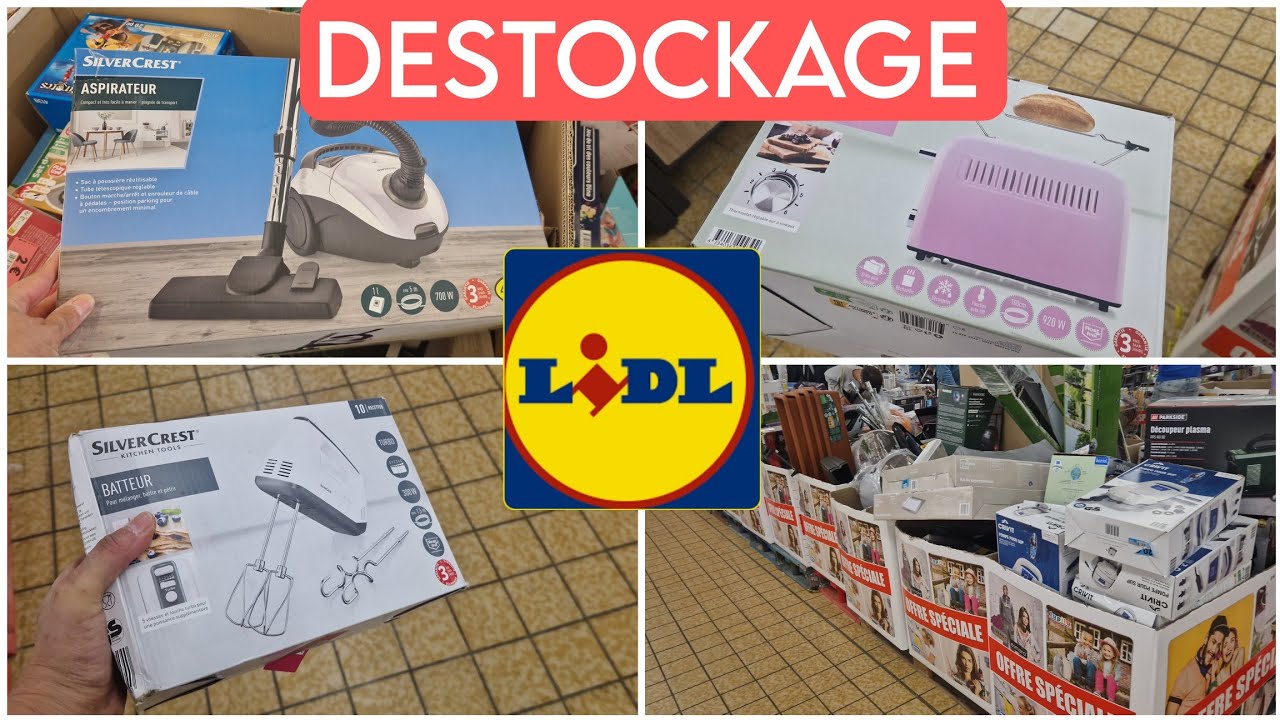 ARRIVAGE LIDL - DECOUVERTE DU LIDL OUTLET - 18 SEPTEMBRE 2025