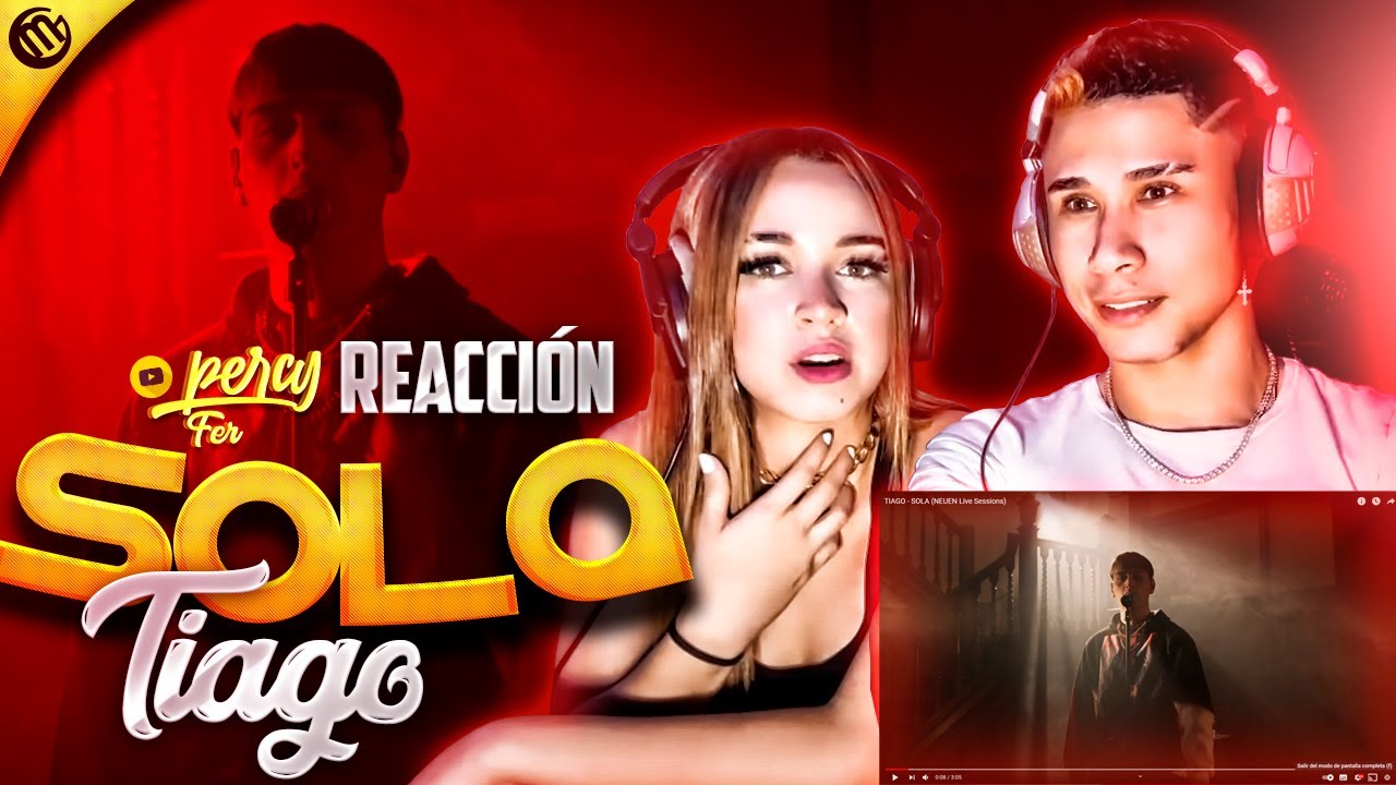 TIAGO - SOLA (NEUEN Live Sessions) REACCION