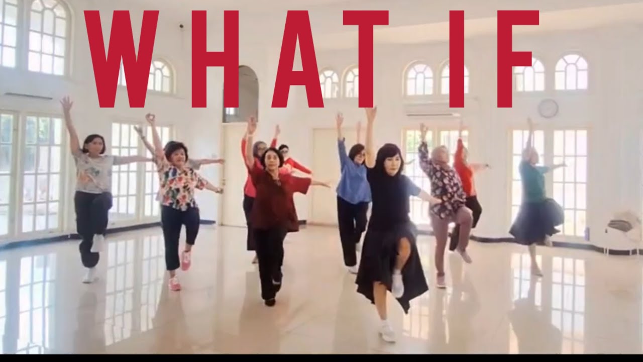 WHAT IF - line dance - Maggie Gallaghar (UK) 2025