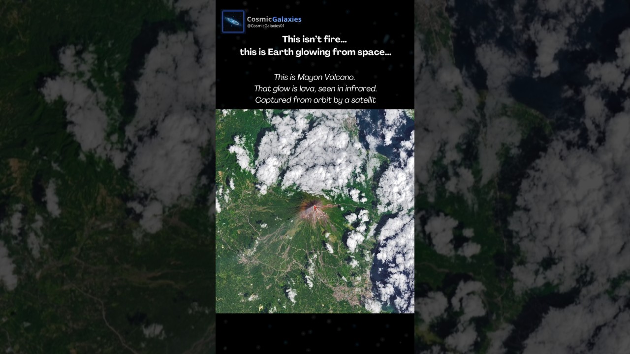 Satellite Captures Active Lava Flow on Earth