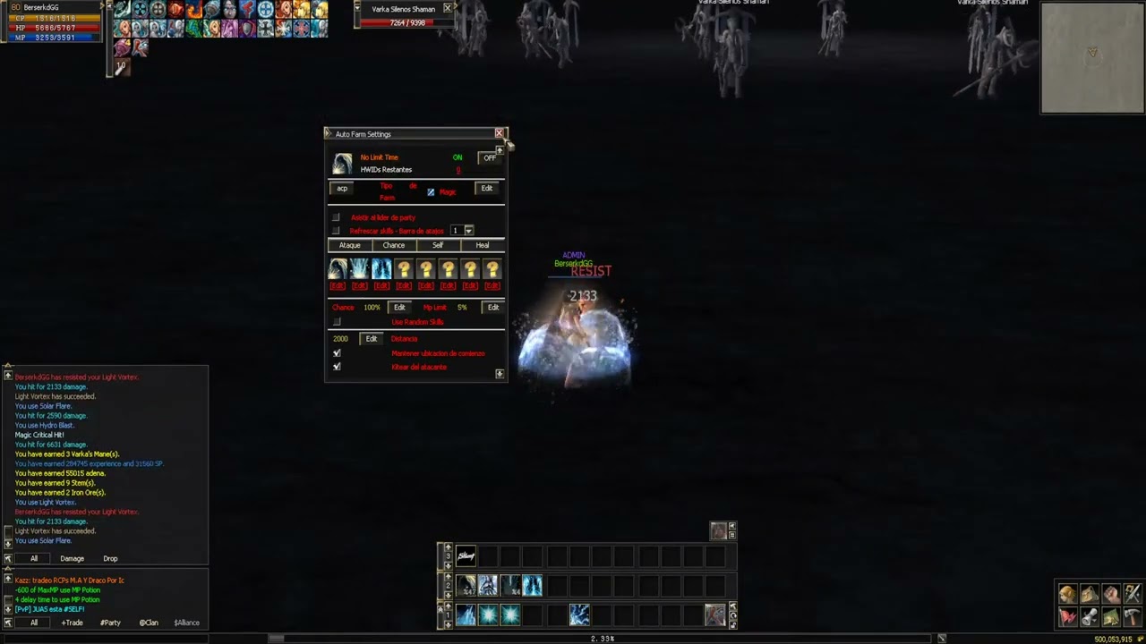 Exclusivo Sistema de Autofarm - L2ESports.pro  - Lineage 2 Interlude Remastered
