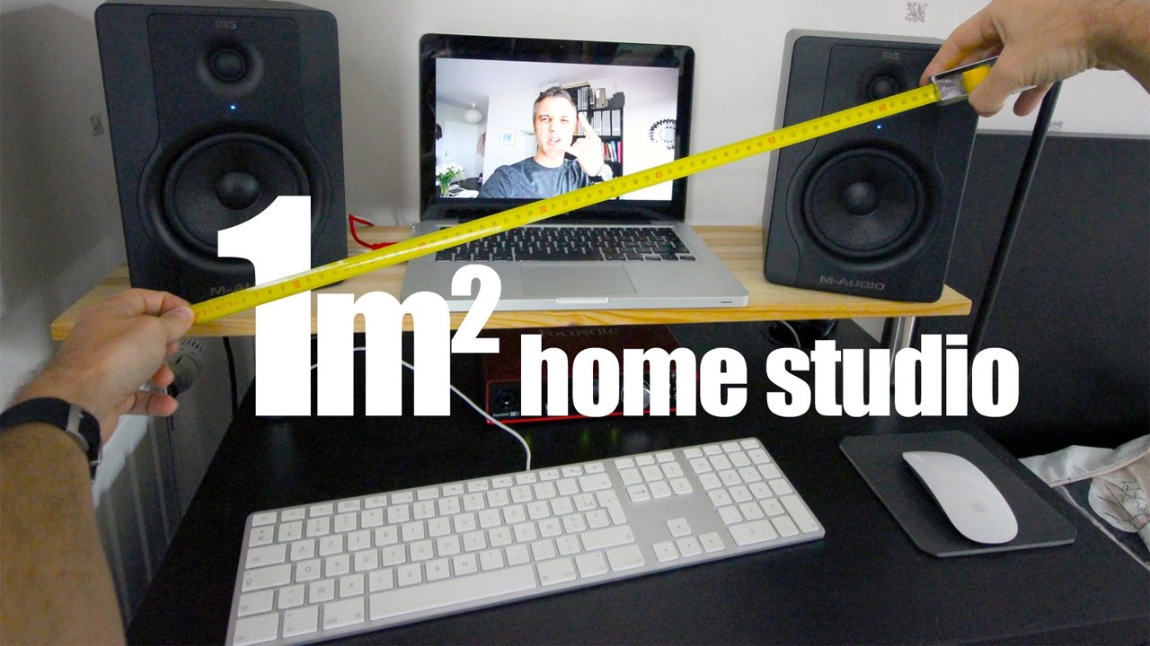 Vlog#6 un home studio d'un mètre carré !