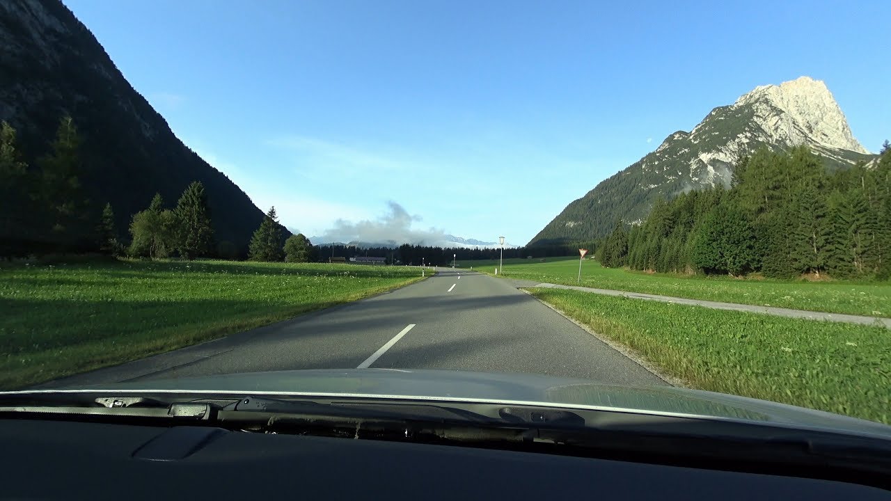 Über Mittenwald (D) nach Ötz/Ötztal (A) (4K)