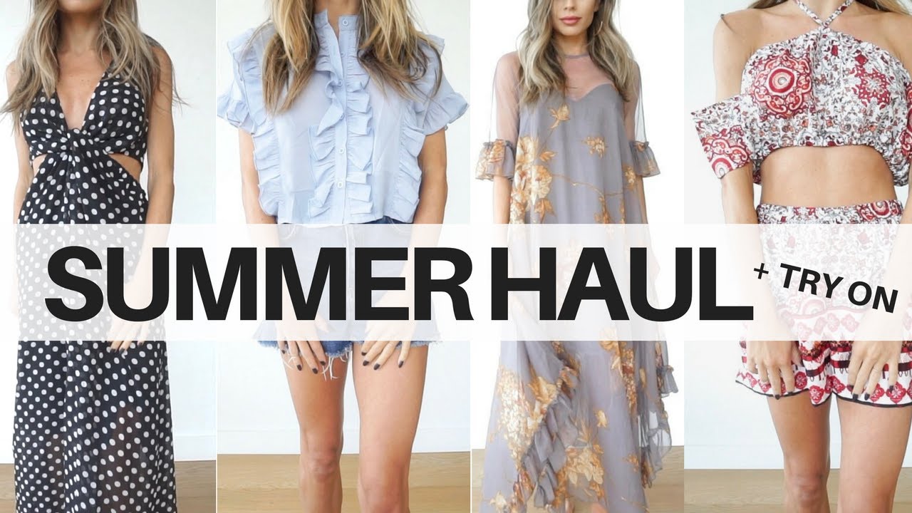 Summer boohoo Haul + Try On (Special Occassion | Travel | Summer Casual)