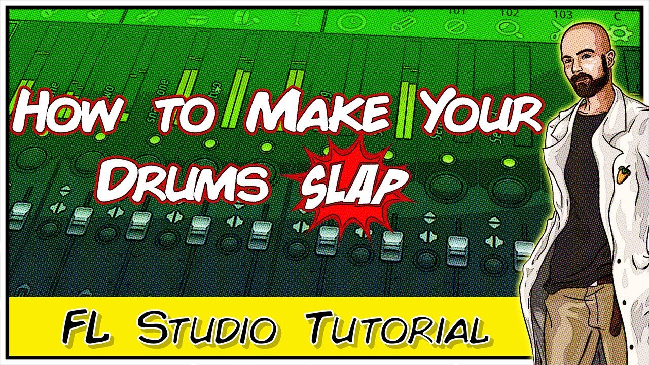 Making a hard trap beat | How to make your drums slap in FL Studio