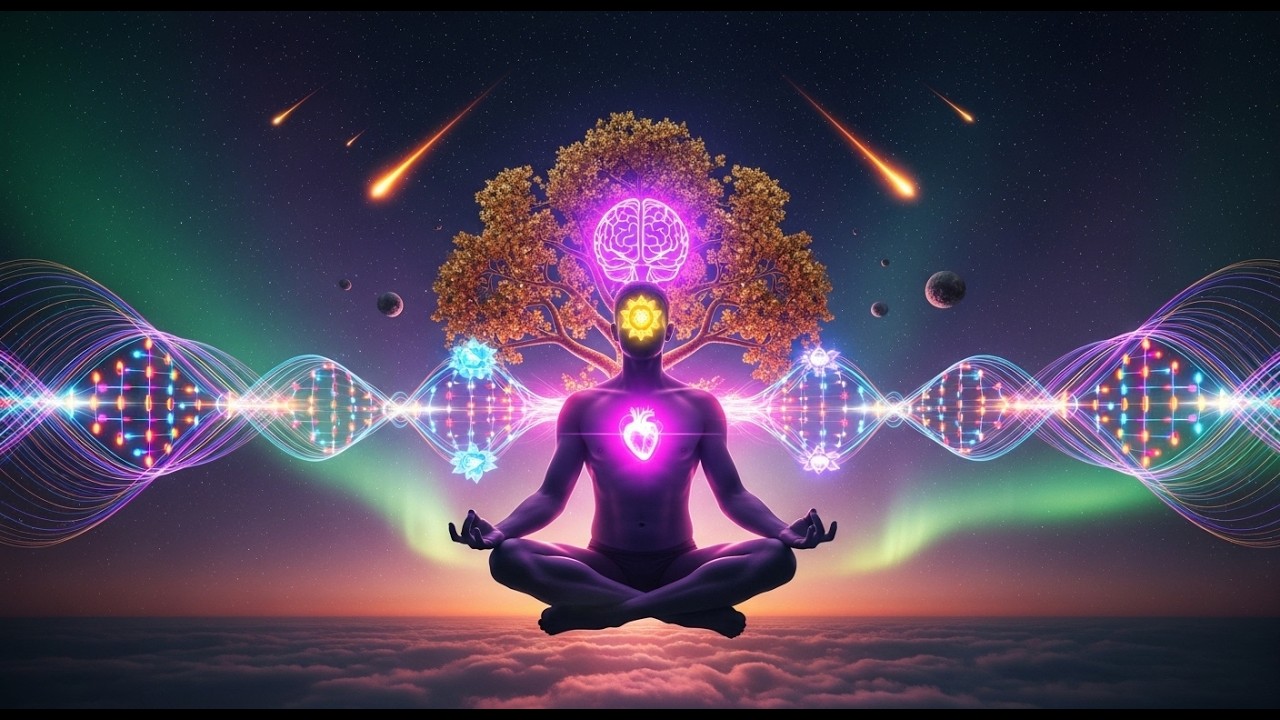 432Hz + 963Hz + 528Hz | Deepest Healing: Whole Body Regeneration, Stress and Anxiety Relief