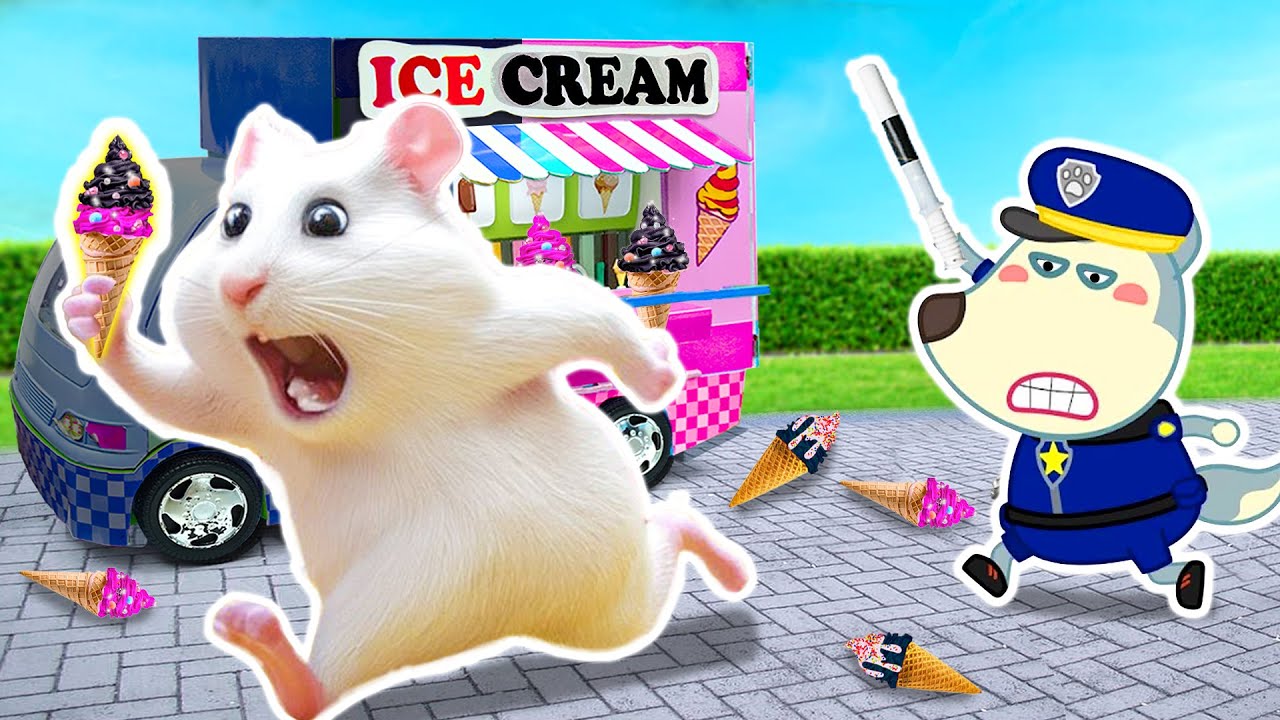 Oh No! Hamster's Ice Cream Theft Caught Red-Handed! | Hammy Haven🐹