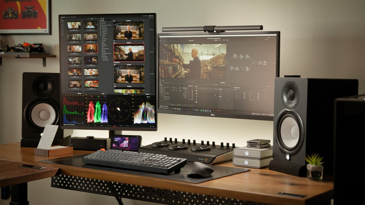 Transforming My Desk Setup for Video Editing & Color Grading!
