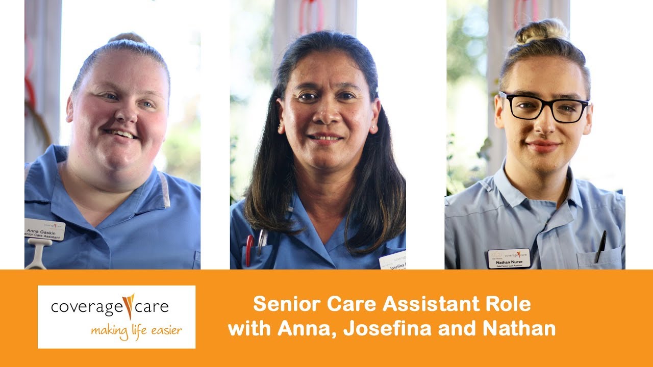 Senior Care Assistants, Josefina, Anna & Nathan