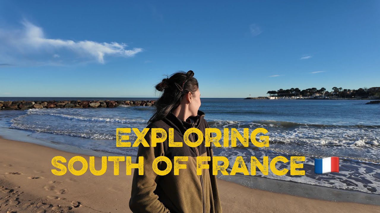Exploring South of France-Trying Indian Food ,Beach🌊