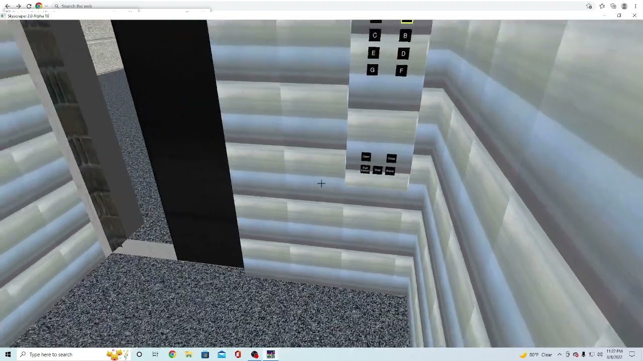 Elevator tour East River Road Garage Skyscraper sim