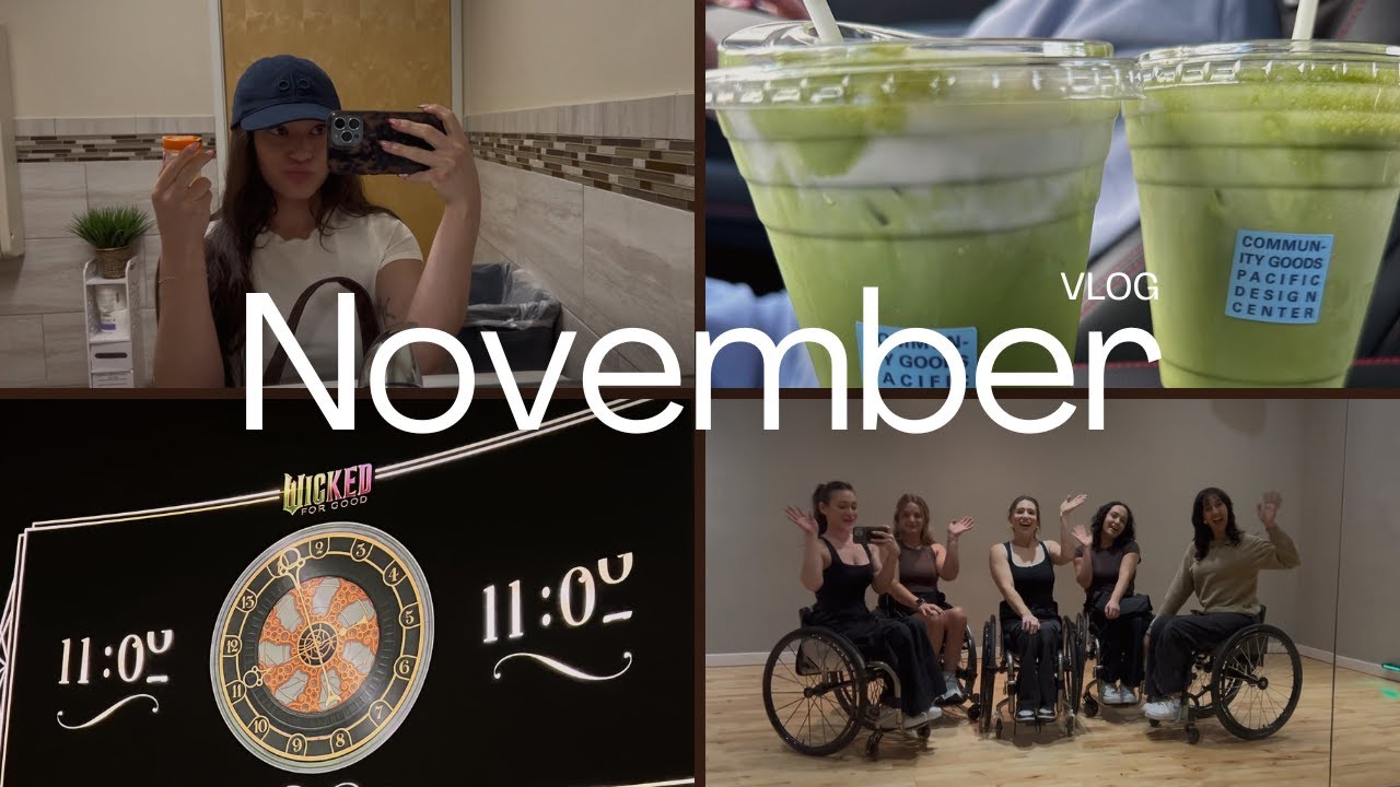 NOVEMBER | UTI, Rollettes, Thanksgiving, sleepovers, & lots of matchaaa