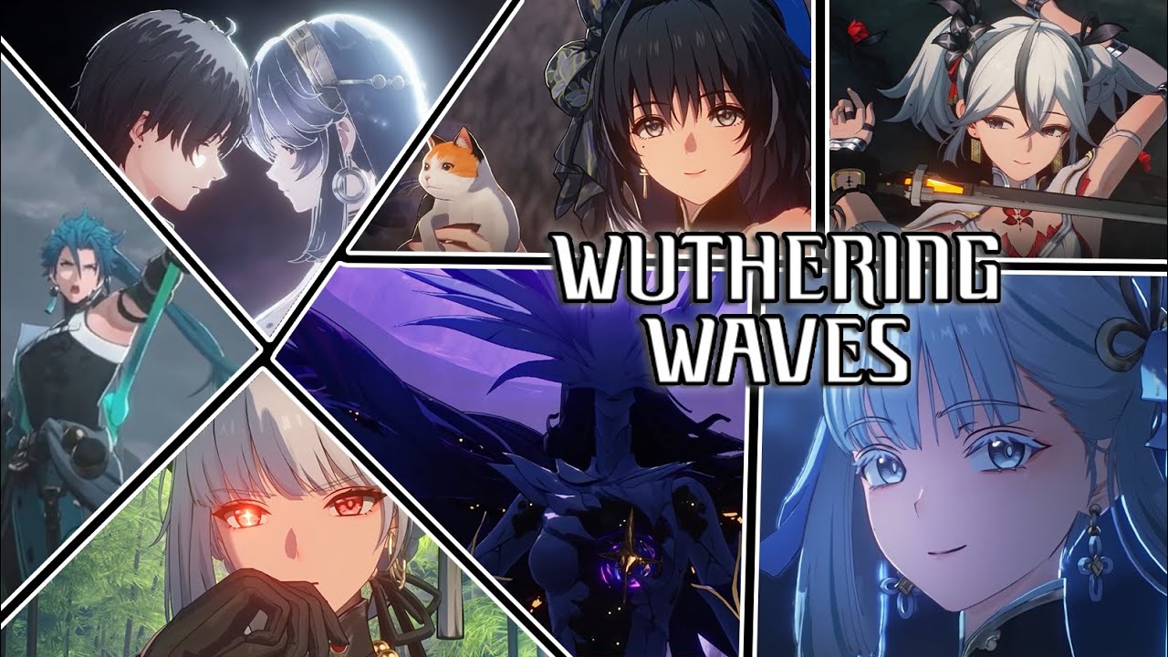 All Ver 1.0 Main Quest Cutscene JP Dub Eng Sub - Wuthering Waves