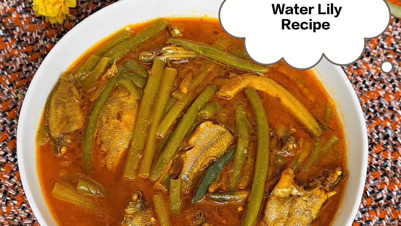 শাপলা রেসিপি || শাপলা দিয়ে পাঁচমিশালী মাছ রান্না || Water Lily Recipe || SRN Recipe 